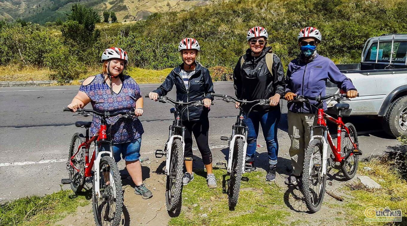 Explore Road Biking in Cotacachi and Cuicocha lake Ecuador