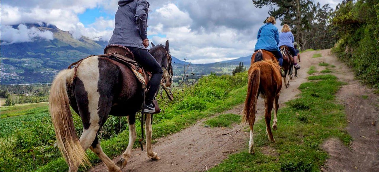 Horseback riding Otavalo Ecuador